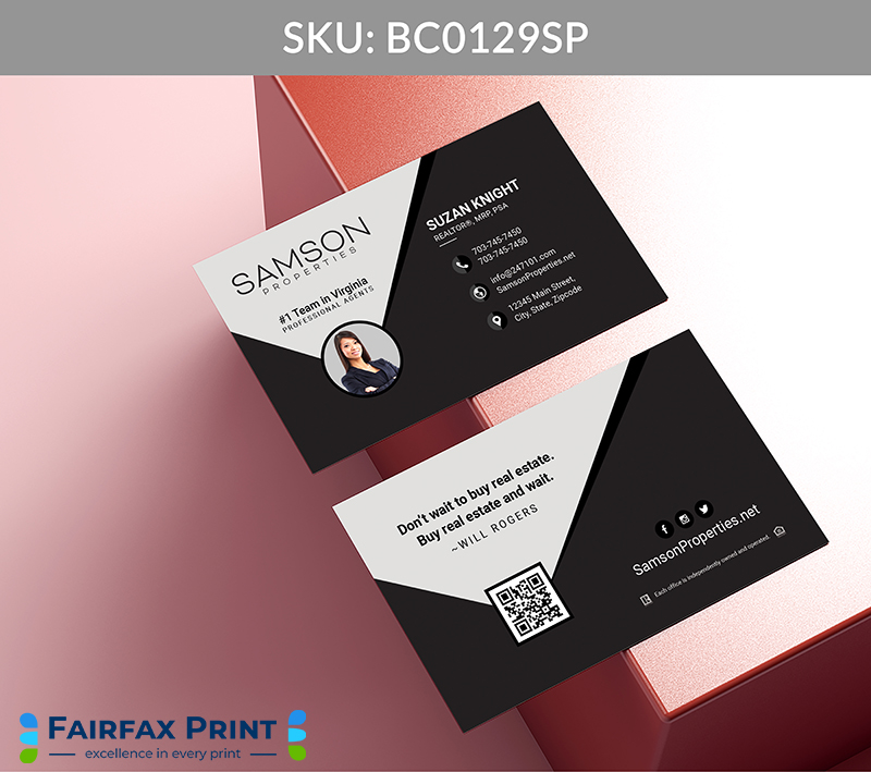 Realtors Fairfax Print for Samson Properties - BC0129SP - Style 5