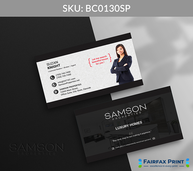 Realtors Fairfax Print for Samson Properties - BC0130SP - Style 12
