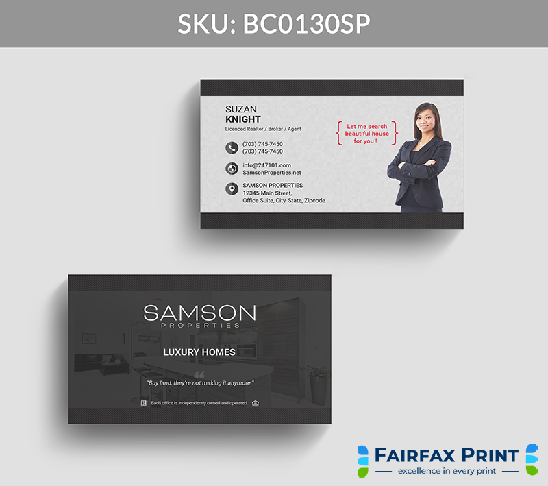 Realtors Fairfax Print for Samson Properties - BC0130SP - Style 22
