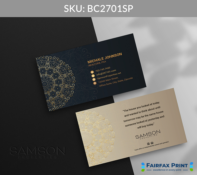 Realtors Fairfax Print for Samson Properties - BC2701SP - Style 12