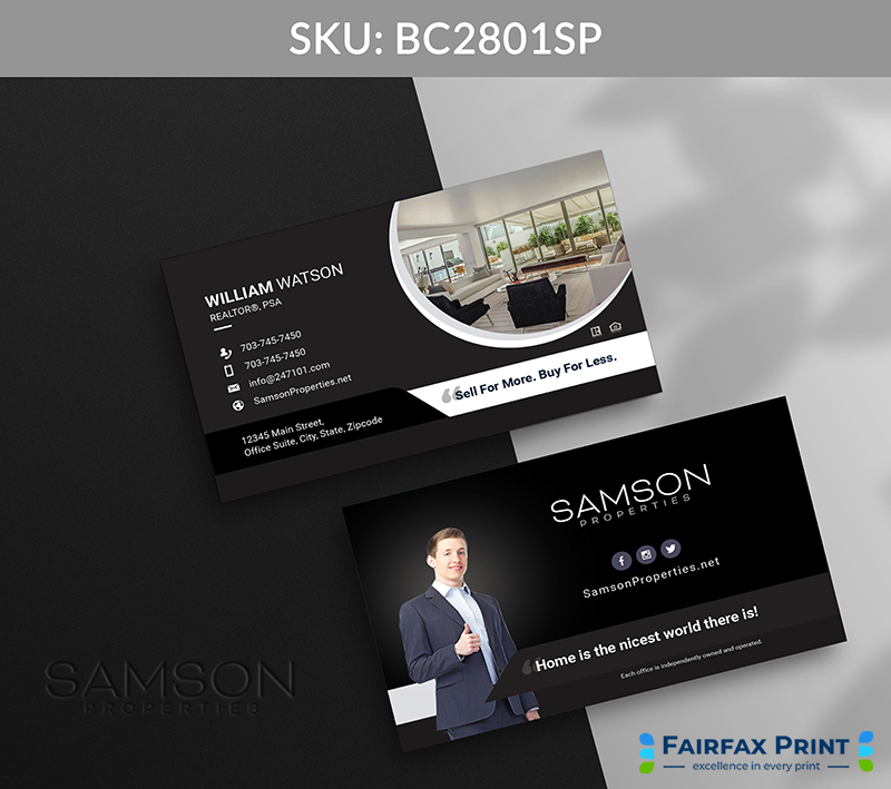 Realtors Fairfax Print for Samson Properties - BC2801SP - Style 12