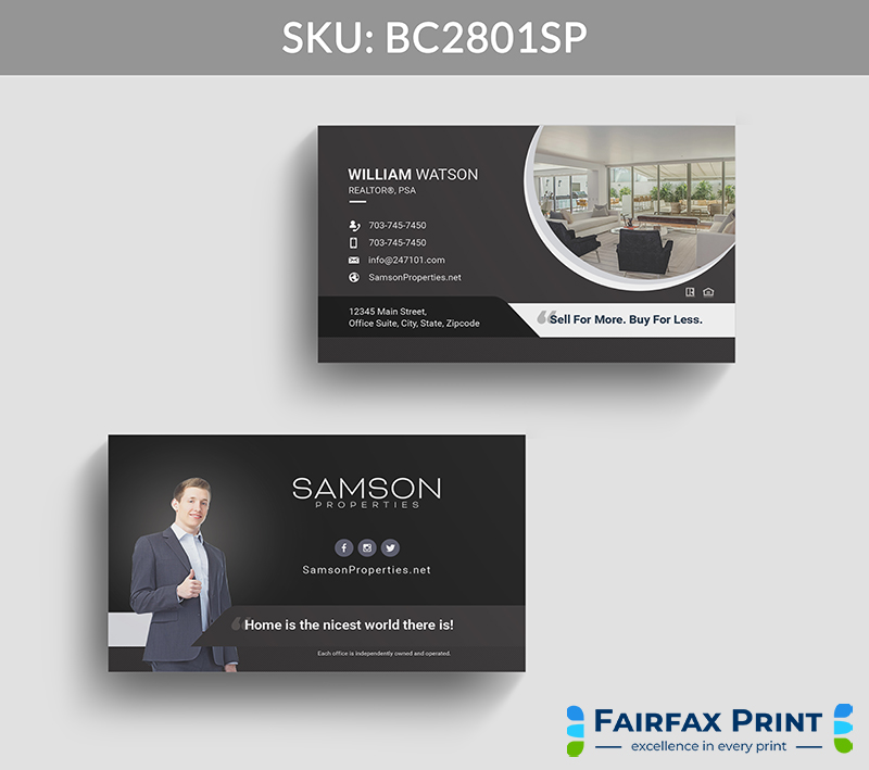 Realtors Fairfax Print for Samson Properties - BC2801SP - Style 22