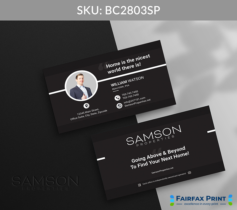 Realtors Fairfax Print for Samson Properties - BC2803SP - Style 12