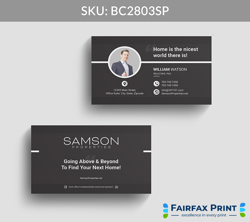 Realtors Fairfax Print for Samson Properties - BC2803SP - Style 22