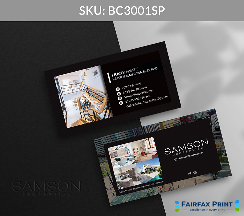 Realtors Fairfax Print for Samson Properties - BC3001SP - Style 12