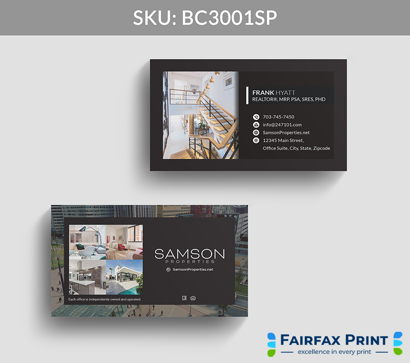 Realtors Fairfax Print for Samson Properties - BC3001SP - Style 22