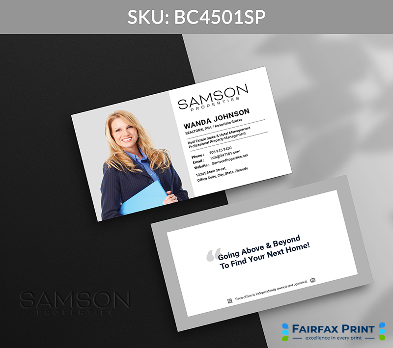 Realtors Fairfax Print for Samson Properties - BC4501SP - Style 12