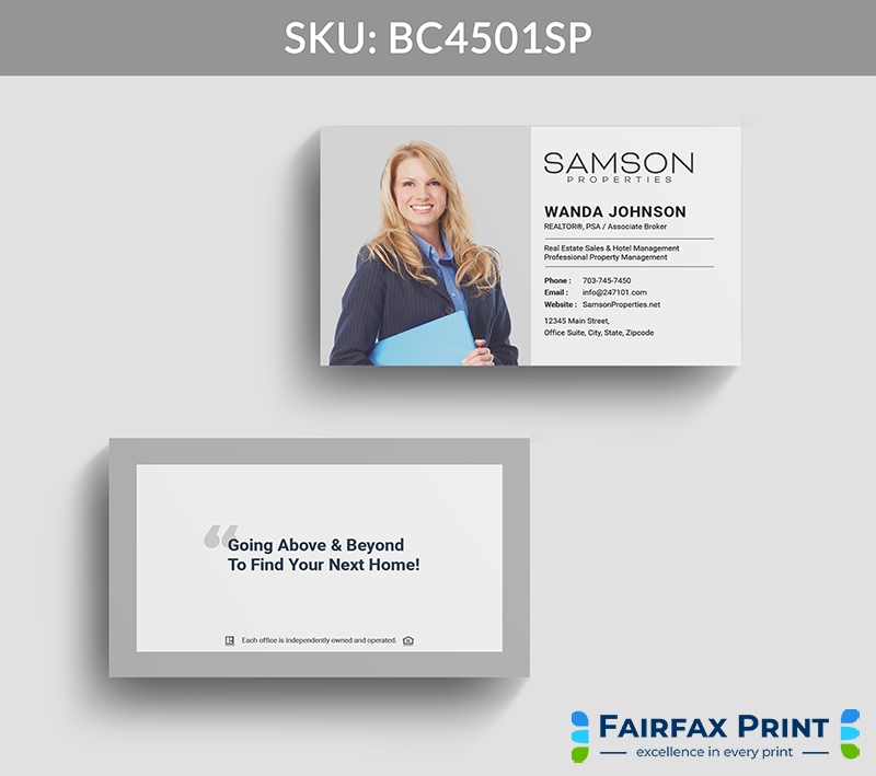 Realtors Fairfax Print for Samson Properties - BC4501SP - Style 22