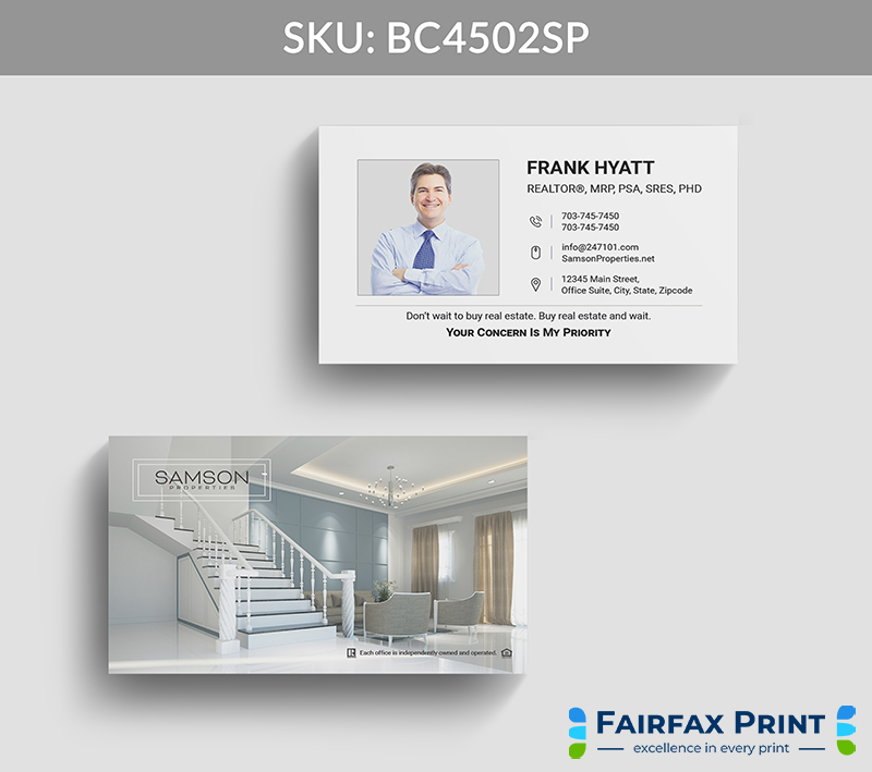Realtors Fairfax Print for Samson Properties - BC4502SP - Style 22