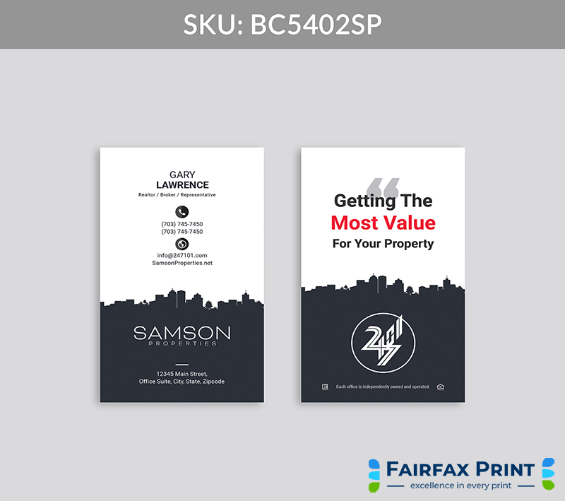 Realtors Fairfax Print for Samson Properties - BC5402SP - Style 28