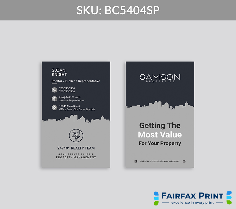 Realtors Fairfax Print for Samson Properties - BC5404SP - Style 28