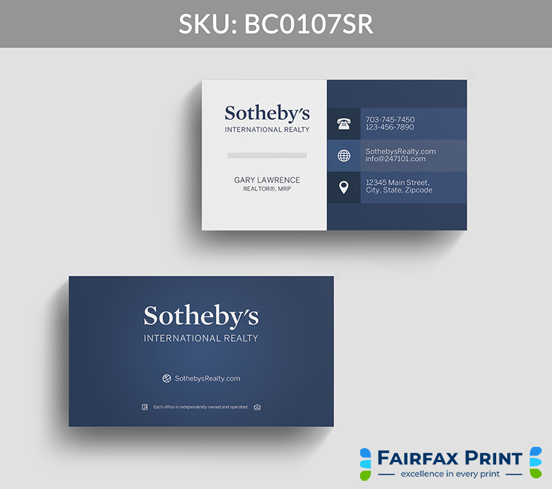 Realtors Fairfax Print for Sotheby's Realty - BC0107SR - Style 22
