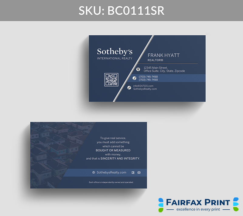 Realtors Fairfax Print for Sotheby's Realty - BC0111SR - Style 22