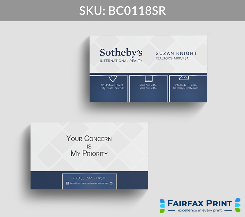 Realtors Fairfax Print for Sotheby's Realty - BC0118SR - Style 22