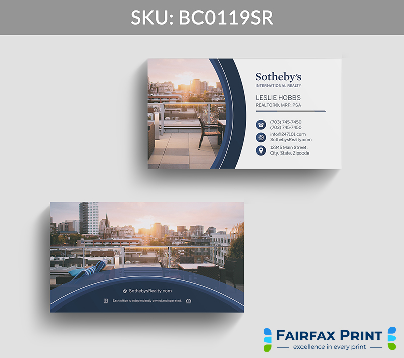 Realtors Fairfax Print for Sotheby's Realty - BC0119SR - Style 22