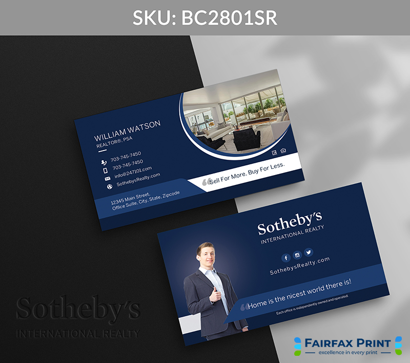 Realtors Fairfax Print for Sotheby's Realty - BC2801SR - Style 12