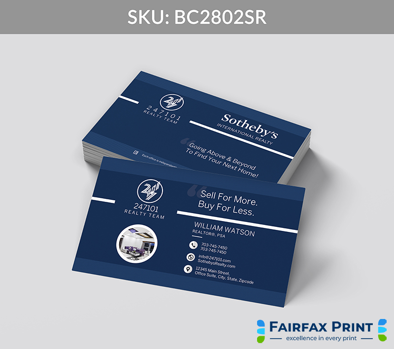 Realtors Fairfax Print for Sotheby's Realty