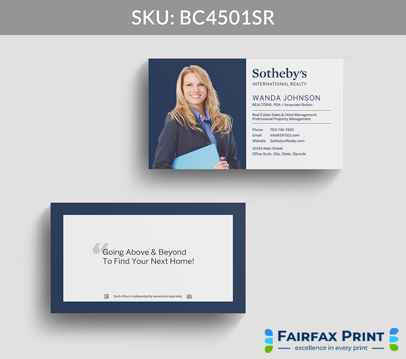 Realtors Fairfax Print for Sotheby's Realty - BC4501SR - Style 22