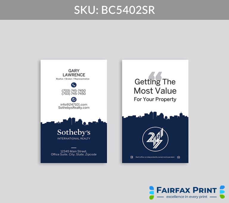 Realtors Fairfax Print for Sotheby's Realty - BC5402SR - Style 28