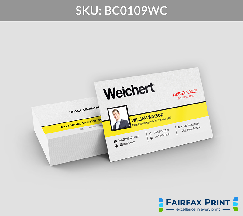 Fairfax Print Flow for Weichert - BC0109WC - Style 21