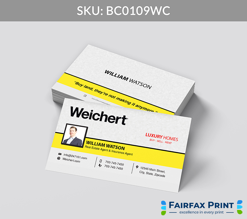 Fairfax Print Flow for Weichert - BC0109WC - Style 24