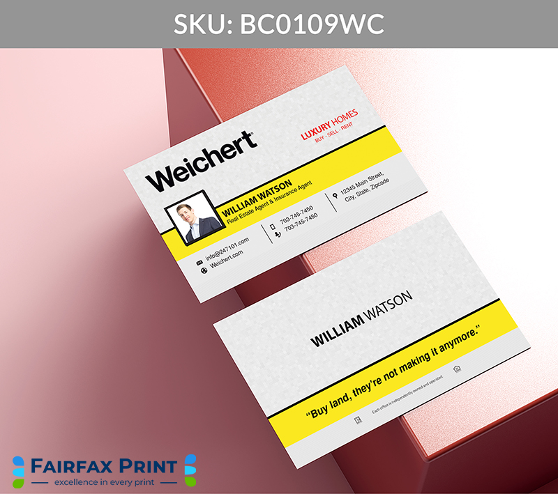 Fairfax Print Flow for Weichert - BC0109WC - Style 5