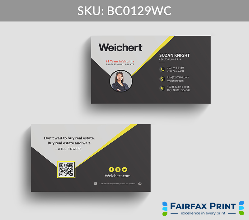 Fairfax Print Flow for Weichert - BC0129WC - Style 22