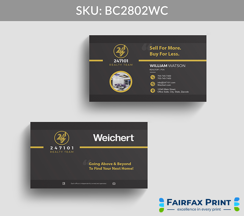 Fairfax Print Flow for Weichert - BC2802WC - Style 22