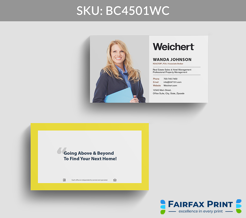 Fairfax Print Flow for Weichert - BC4501WC - Style 22