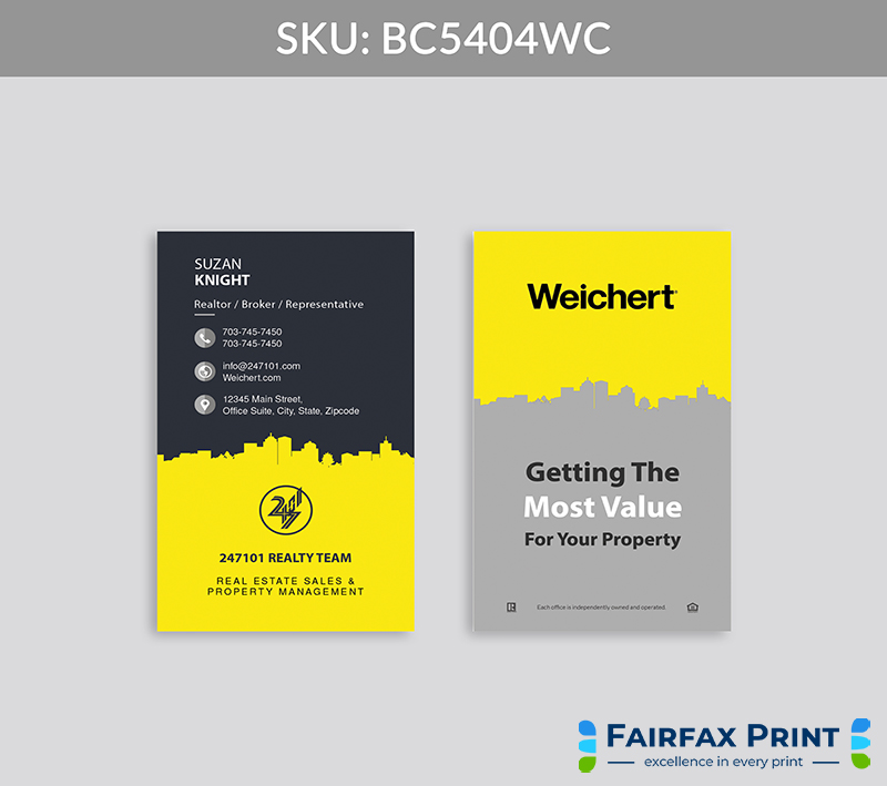 Fairfax Print Flow for Weichert -