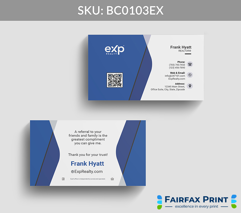 Realtors Fairfax Print for eXp Realty - BC0103EX - Style 22