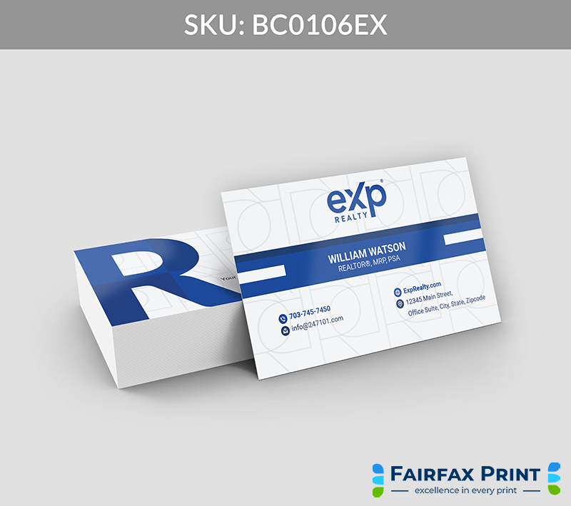 Realtors Fairfax Print for eXp Realty - BC0106EX - Style 21