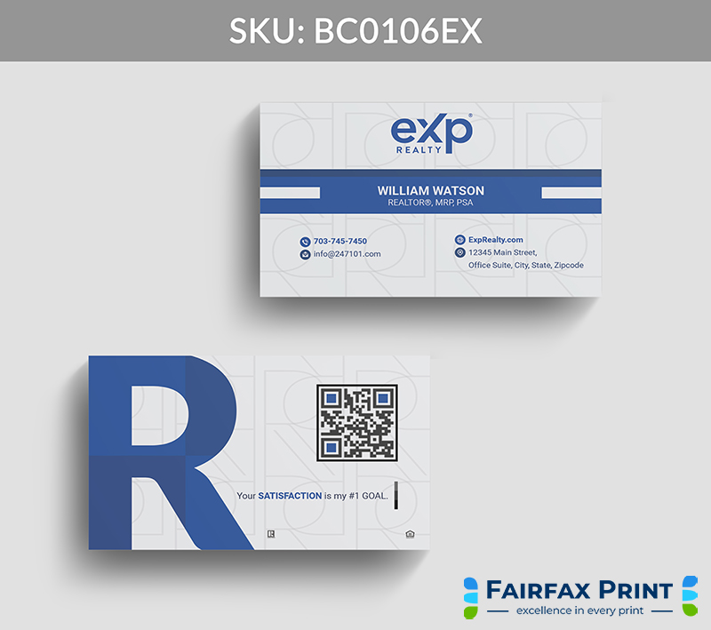 Realtors Fairfax Print for eXp Realty - BC0106EX - Style 22