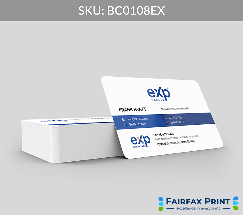 Realtors Fairfax Print for eXp Realty - BC0108EX - Style 2