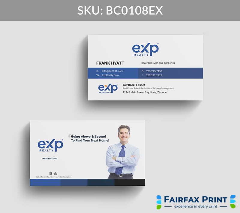 Realtors Fairfax Print for eXp Realty - BC0108EX - Style 22