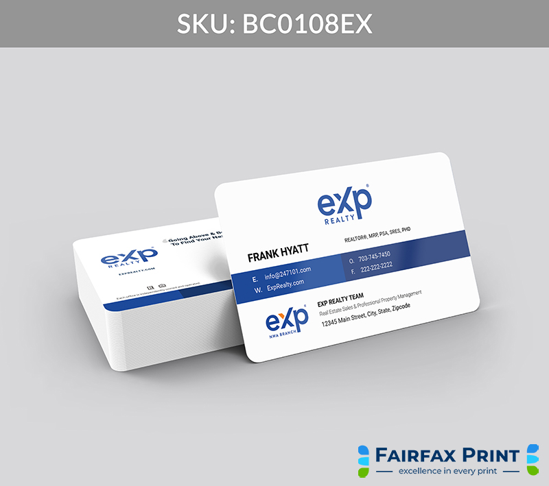 Realtors Fairfax Print for eXp Realty - BC0108EX - Style 23