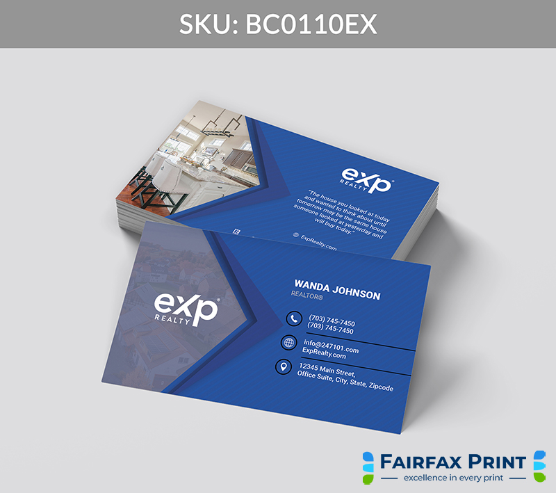 Realtors Fairfax Print for eXp Realty - BC0110EX - Style 24