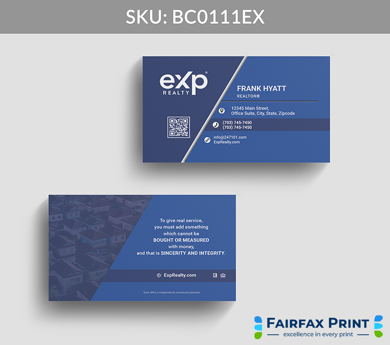 Realtors Fairfax Print for eXp Realty - BC0111EX - Style 22