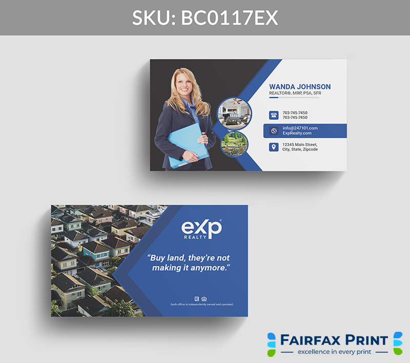 Realtors Fairfax Print for eXp Realty - BC0117EX - Style 22