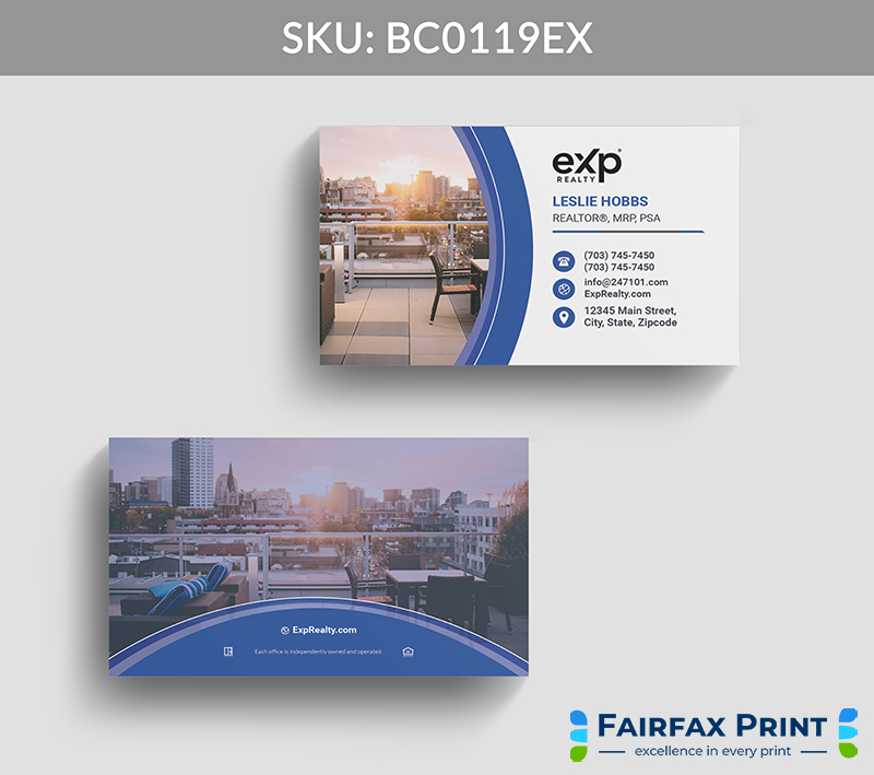 Realtors Fairfax Print for eXp Realty - BC0119EX - Style 22