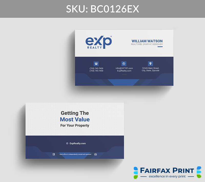 Realtors Fairfax Print for eXp Realty - BC0126EX - Style 22
