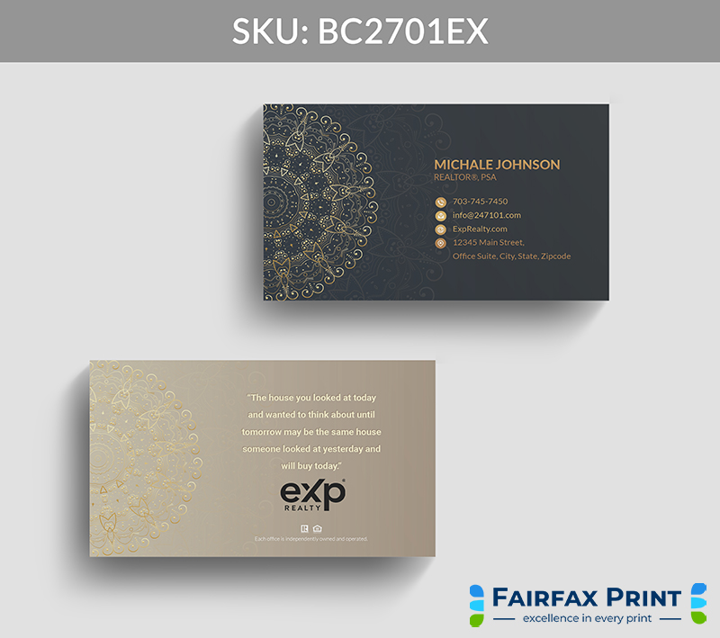 Realtors Fairfax Print for eXp Realty - BC2701EX - Style 22