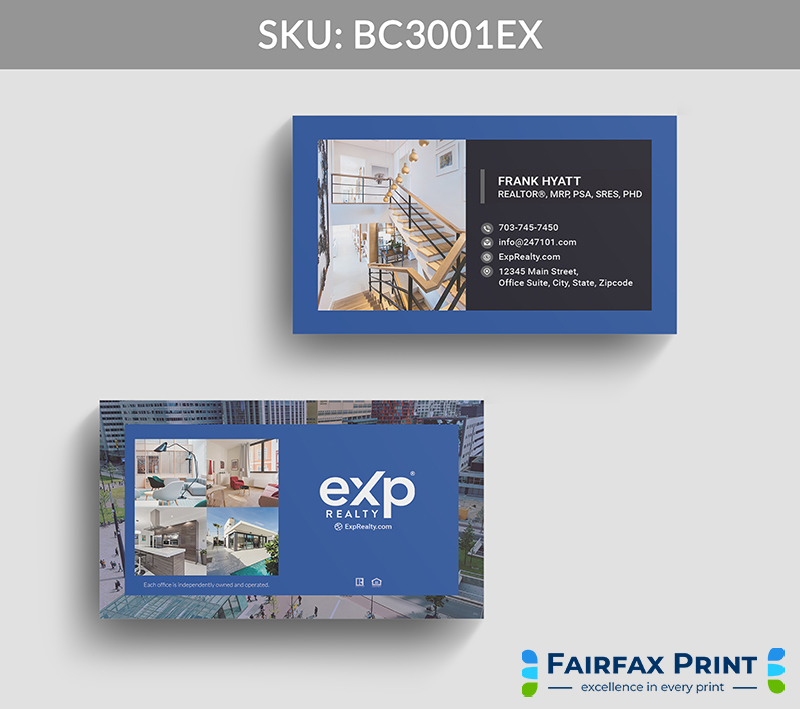 Realtors Fairfax Print for eXp Realty - BC3001EX - Style 22