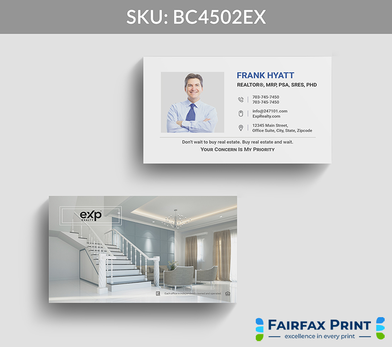 Realtors Fairfax Print for eXp Realty - BC4502EX - Style 22