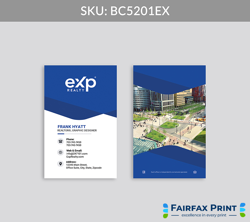 Realtors Fairfax Print for eXp Realty - BC5201EX - Style 28