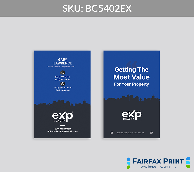 Realtors Fairfax Print for eXp Realty - BC5402EX - Style 28